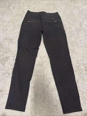 Liverpool Brown Houndstooth Slim Pants